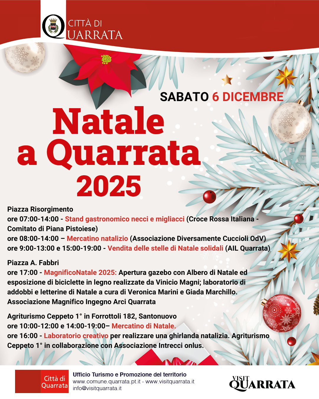 Natale a Quarrata 2025_6dicembre