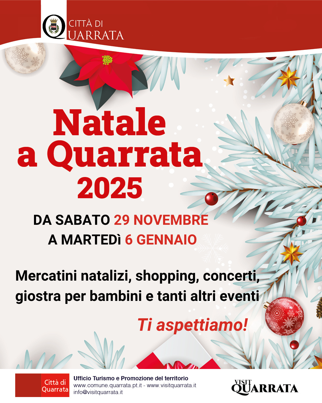 Natale a Quarrata 2025_postIG_presentazione