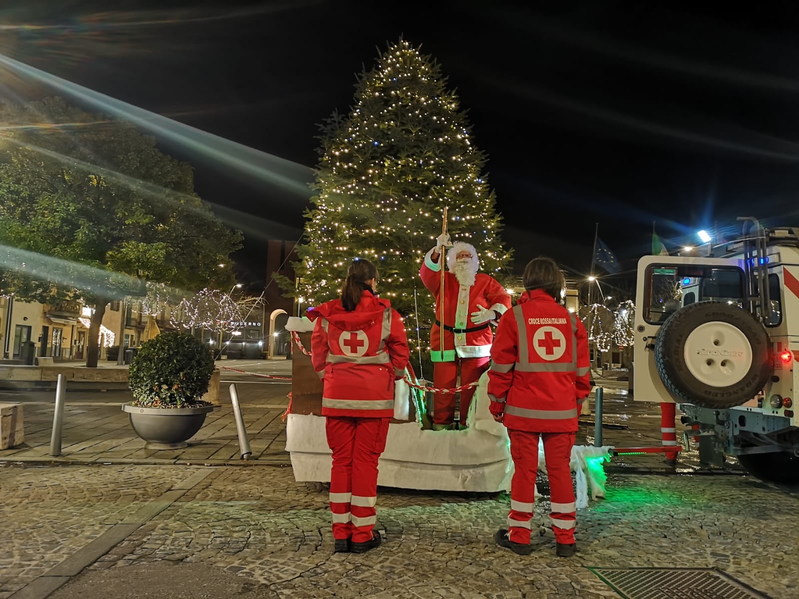 Babbo Natale in piazza